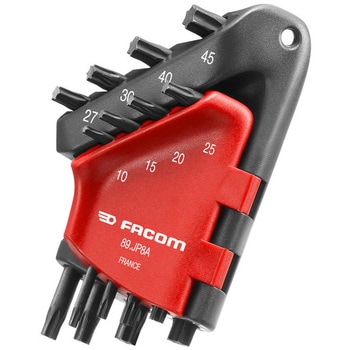 8pc． トルクス・キーレンチセット(ホルダー付き) 89JP8A FACOM