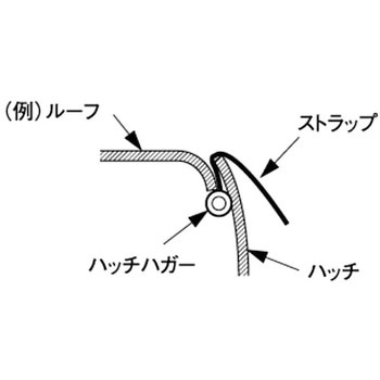 ハッチハンガー(EC16シリーズ用) TERZO