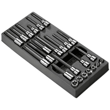 24Pc． ヘッドボルトサービス用 ソケットセット MODCH - FACOM