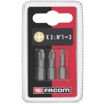 セット 3 高性能 ビット for Phillips スクリュー EP1．J3 FACOM