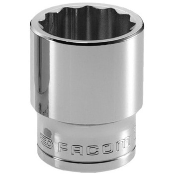 S - 1/2 メトリック 12ポイント ソケット S．18 FACOM