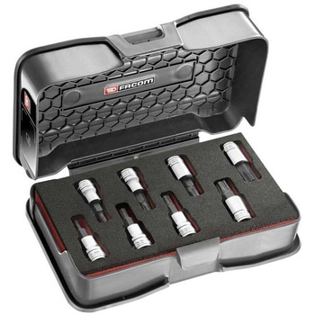 ソケットヘッドセット 8-PIECE 3/8OGVグリップ JTM．J8MGRPPB FACOM