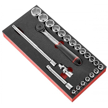 1/2 ソケットセット 6P ラチェット レンチ ソケット 23Pc MODM．S161-36 FACOM