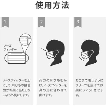 不織布マスク 接触冷感 ウルトラシルキー レディースサイズ 個包装 50枚入り