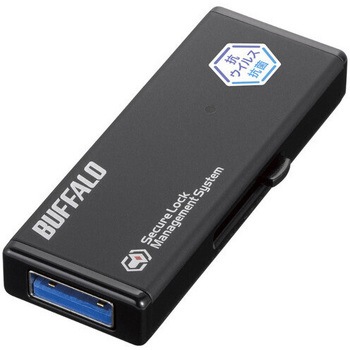 抗ウイルス抗菌 ハードウェア暗号化 管理ツール対応 USBメモリー BUFFALO(バッファロー)