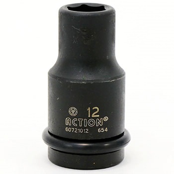 インパクト用12.7角セミロングソケット TIPTOP
