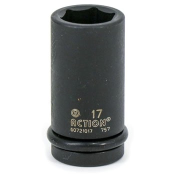 インパクト用12.7角セミロングソケット TIPTOP