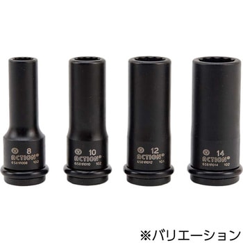 9.5角 磁石付セミロングソケット TIPTOP