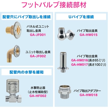 これエエやん フットバルブ 節水 感染症対策 GAONA(ガオナ)
