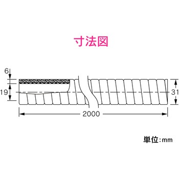 これカモ 断熱ドレンホース 業務用エアコン GAONA(ガオナ)