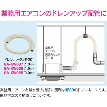 これカモ 断熱ドレンホース 業務用エアコン GAONA(ガオナ)