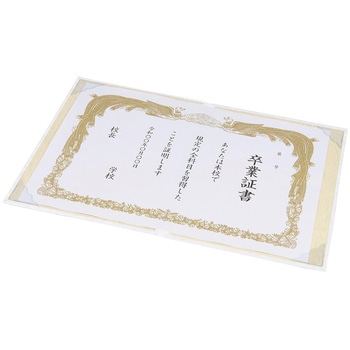 証書ファイルCタイプA4/ビニールクロス ナカバヤシ