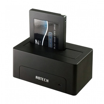 2.5/3.5インチSATA HDD/SSDスタンド USB3.1Gen1(USB3.0)USB2.0接続 UASPモード AOTECH