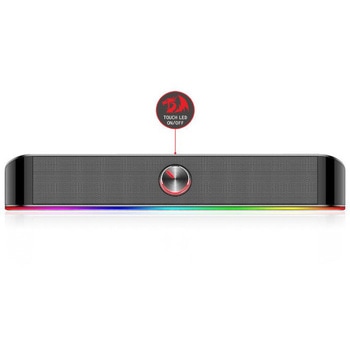 RGB USB電源 横置型バースピーカー REDRAGON(レッドラゴン)