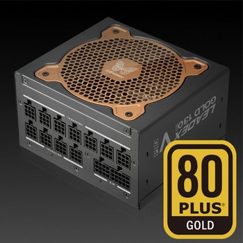 LEADEX V G130X-1000W PRO 80PLUS GOLD認証 日本製コンデンサ採用 PC