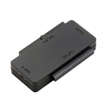 HDD/SSD→USB簡単接続セット SATA&IDE接続機器をUSB3.1(GEN1)接続に変換するアダプタ 2.5/3.5/5.25インチ対応 Type-A接続タイプ タイムリー