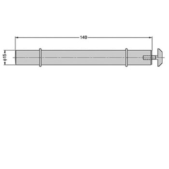 棚受Shelf デザイン棚柱Pin LAMP(スガツネ)