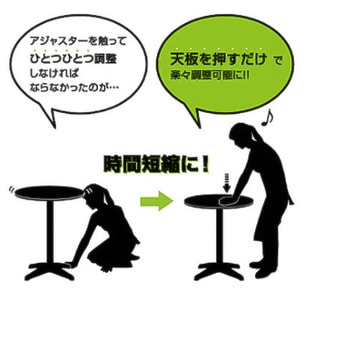 簡易調整機能付きアジャスター FRB型 LAMP(スガツネ)