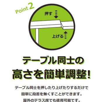簡易調整機能付きアジャスター FRB型 LAMP(スガツネ)
