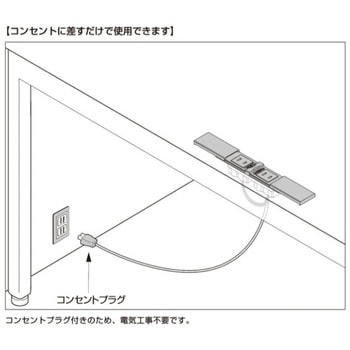 結線済コンセント DM-A型 LAMP(スガツネ)