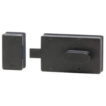d line ガラスラッチ錠 14-3476-120型 LAMP(スガツネ) ガラス用