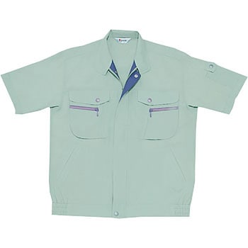 44010 清涼半袖ブルゾン(春夏用) 自重堂