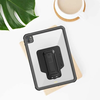 ARMOR-X - IP68 Waterproof Case with Hand Strap for 11-inch iPad Pro ( 3rd/2nd ) [ Black ] ARMOR-X