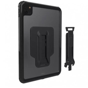 ARMOR-X - IP68 Waterproof Protective Case with new Adaptor and Hand Strap for 12.9-inch iPad Pro ( 4th ) [ Black ] ARMOR-X