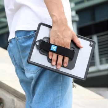 ARMOR-X - IP68 Waterproof Protective Case with new Adaptor and Hand Strap for 12.9-inch iPad Pro ( 4th ) [ Black ] ARMOR-X