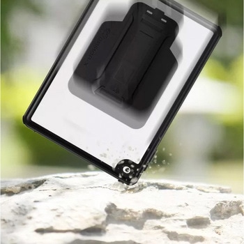 ARMOR-X - IP68 Waterproof Case with Hand Strap for iPad ( 9th/8th/7th ) [ Black ] ARMOR-X