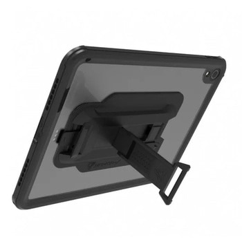 ARMOR-X - IP68 Waterproof Case with Hand Strap for iPad ( 9th/8th/7th ) [ Black ] ARMOR-X