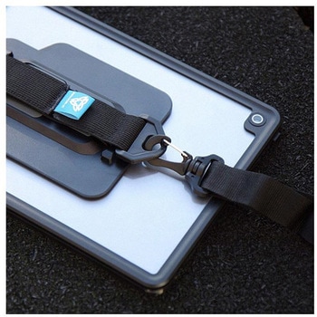 ARMOR-X - IP68 Waterproof Case with Hand Strap for iPad mini ( 4th ) [ Black ] ARMOR-X