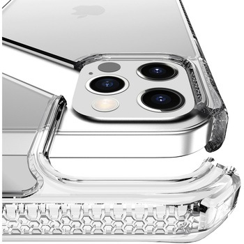 ITSKINS - Hybrid // Clear Case for iPhone 12/12 Pro [ Transparent ] ITSKINS