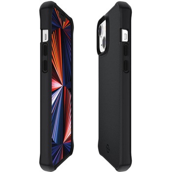 ITSKINS - Hybrid Ballistic for iPhone 13 [ Black ] ITSKINS