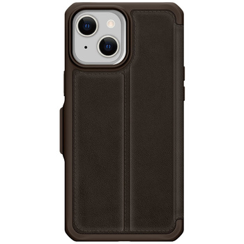 ITSKINS - Hybrid Folio Leather for iPhone 13 mini/12 mini [ Brown with real leather ] ITSKINS