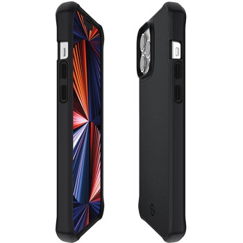 ITSKINS - Hybrid Ballistic for iPhone 13 Pro Max/12 Pro Max [ Black ] ITSKINS