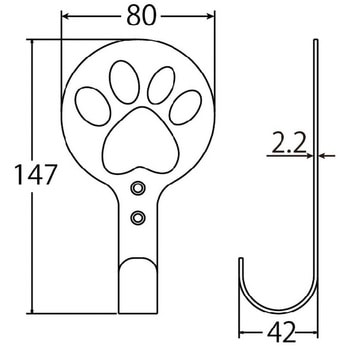 犬足フック フジテック・ジャパン