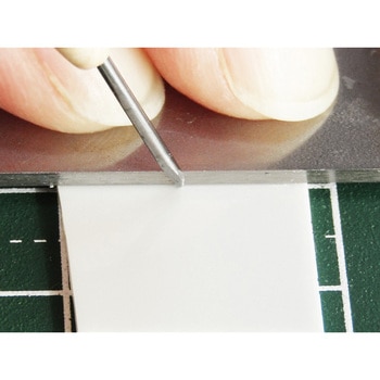 精密線刻刀 極細 先端幅0.04mm さえき科学