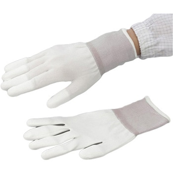 アズピュア PUコート手袋オーバーロック指先 - アズピュア(アズワン)