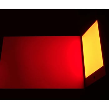 NLUD120-15(R)-DC 面発光LEDライト 赤色発光 日機 電源コード3(AWG26