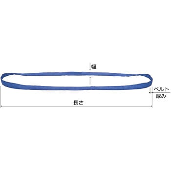 アピックススリング オーエッチ工業 アイタイプ繊維スリング 【通販