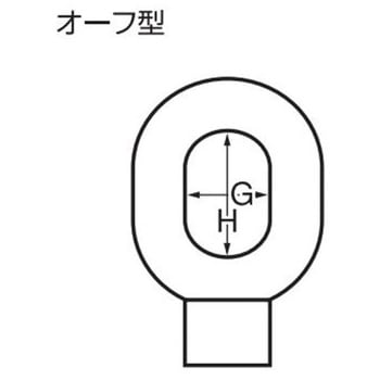 強力型滑車 一車スナッチ(ベケット付) スリーエッチ