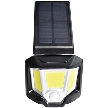 LED 人感センサーライト 懐中電灯 2WAY ソーラー式  防雨仕様 防犯 防災 持ち運び可 ELPA