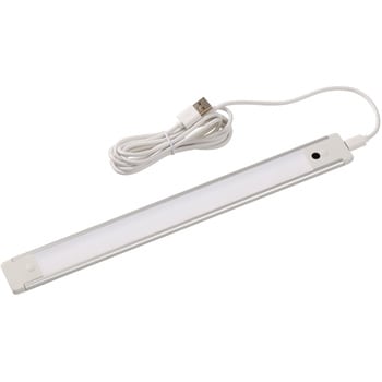 LEDバーライト 多目的灯 USB電源 30cm センサースイッチ 非接触点灯 取付用マグネット付き ELPA 充電タイプワークランプ  【通販モノタロウ】