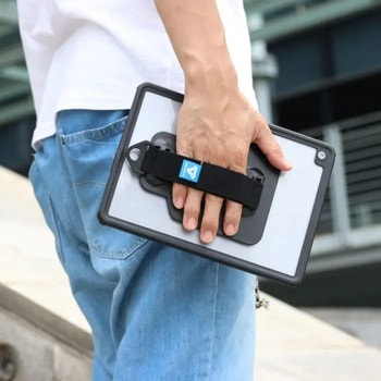 IP68 Waterproof Case with Hand Strap for 10.5-inch iPad Pro/iPad Air ( 3rd ) [ Black ] ARMOR-X