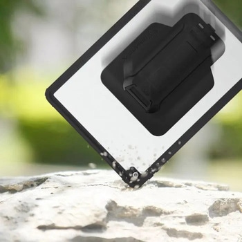 IP68 Waterproof Case with Hand Strap for 10.5-inch iPad Pro/iPad Air ( 3rd ) [ Black ] ARMOR-X