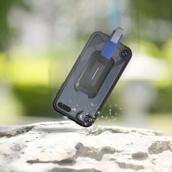 Protection Military Grade W/Key Mount & Carabiner for iPod touch ( 7th/6th/5th ) [ Black ] ARMOR-X