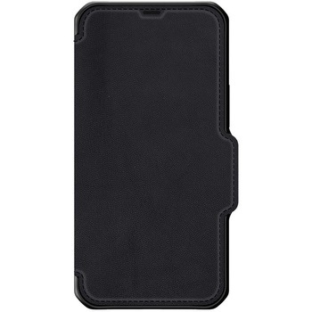 Hybrid Folio Leather for iPhone 12/12 Pro [ Black with RE:CYCLED Leather ] ITSKINS