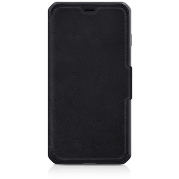 Hybrid Folio Leather for iPhone SE (第2世代)/8/7 [ Black with RE:CYCLED Leather ] ITSKINS