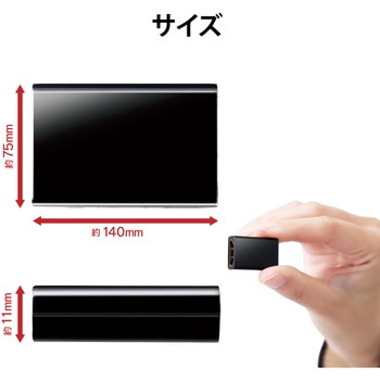 HDMI アダプタ 延長 金メッキ 4K 60p スリムタイプ EU RoHS指令準拠 エレコム